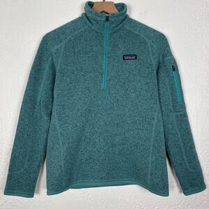 Patagonia Women's Better Sweater 1/4 Zip Fleece Pullover Size Small